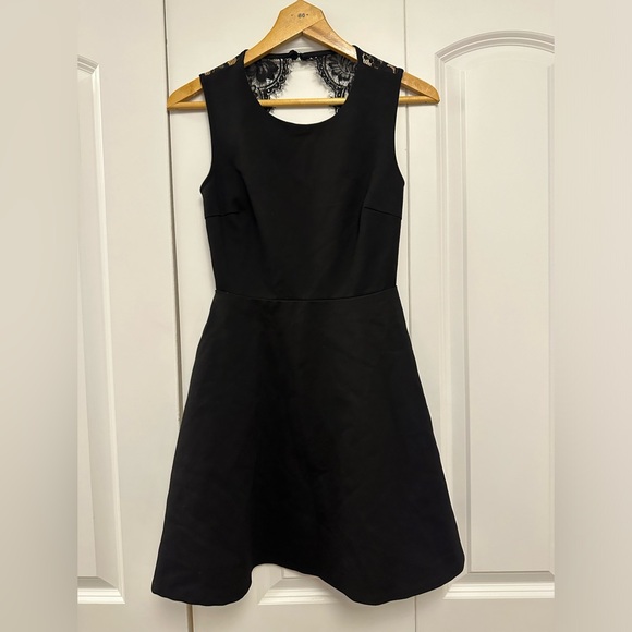Need You Close Black Lace Backless Skater Dress - Picture 7 of 7